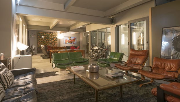 Zona de estar del vestíbulo