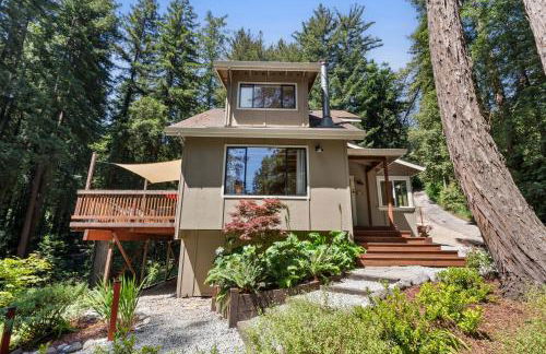 Redwood Oasis - Luxe Santa Cruz Cabin with Hot Tub - Foto 4