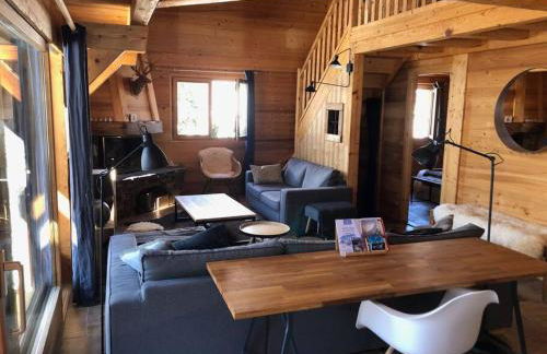 Superbe CHALET (14 personnes) & SAUNA au pied du Mont Blanc - Photo 19