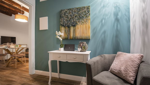 Zona de estar del vestíbulo