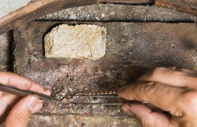 Laboratorio di filigrana a Dorgali - Foto 1