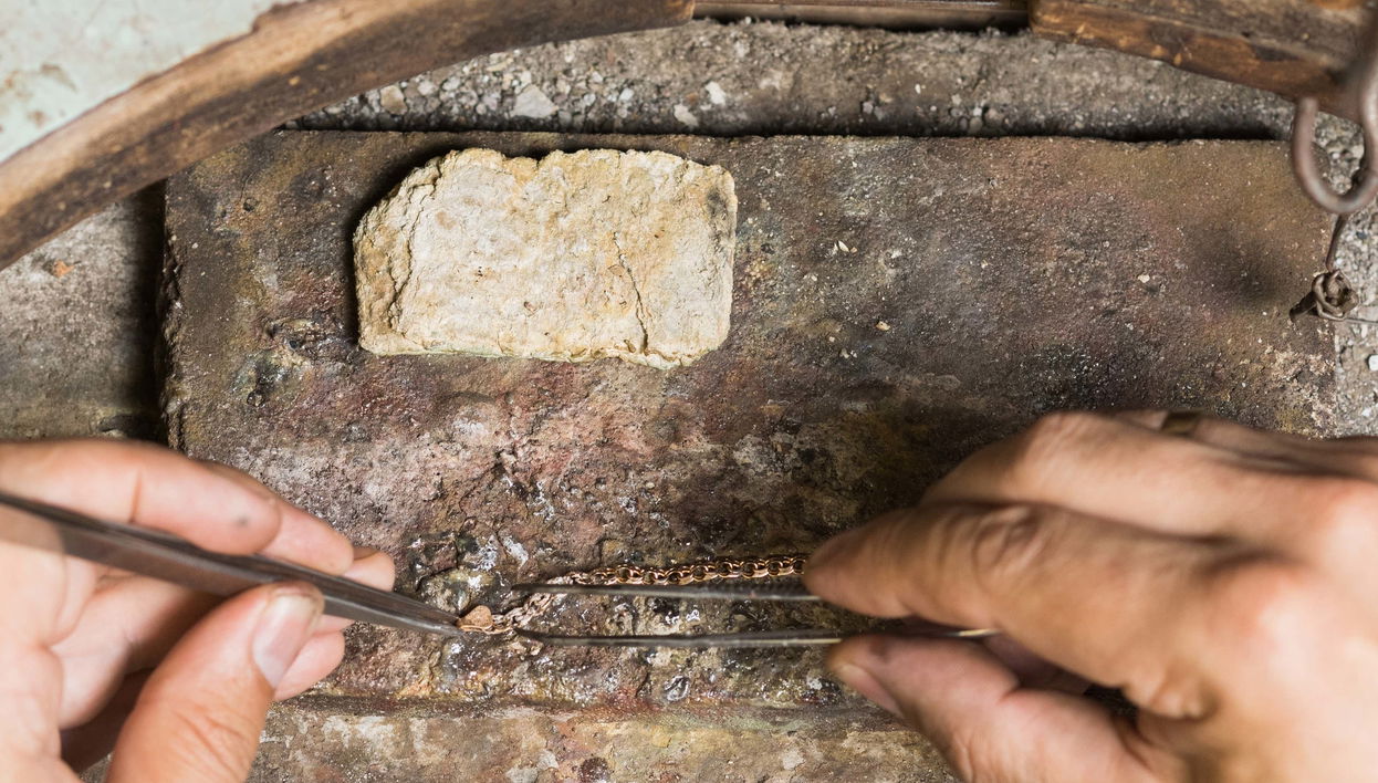 Laboratorio di filigrana a Dorgali