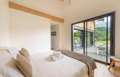 Villa Alésia - Jacuzzi et vue montagnes, environnement apaisant - Photo 9