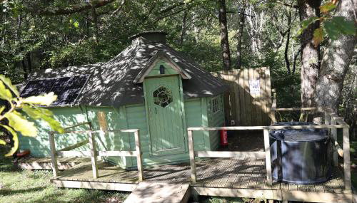 Woodland Cabin with Private Hot Tub - Foto 1