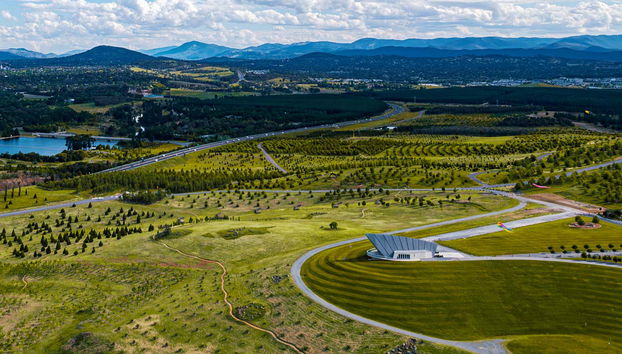 El Arboretum Nacional, con hermosos bosques y jardines
