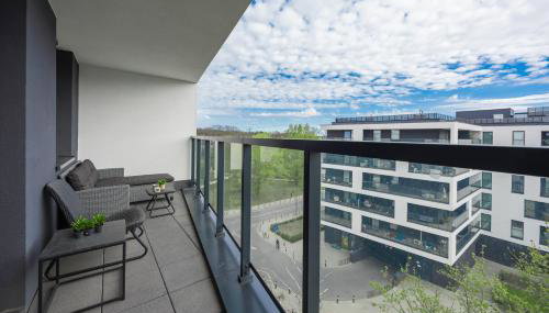 Trendy Apartment with AC and Parking in Warsaw by Noclegi Renters - Foto 4