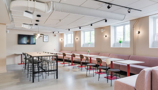 Sala de estar do lobby