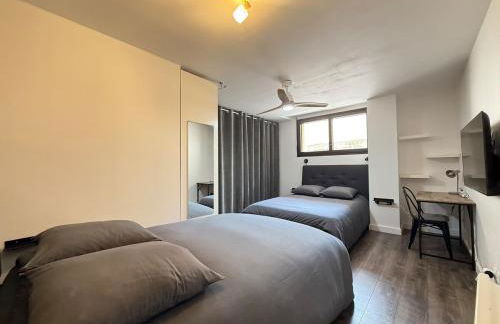 Matabiau - Centre-ville - T3 moderne - parking - Foto 7