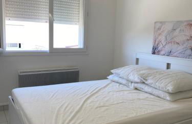 Appart 2ème ligne vue mer, 2 chambres, clim, internet, parking - Foto 10