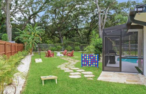 Backyard Games, Fire Pit, Heated Pool, Near Beach - Foto 2