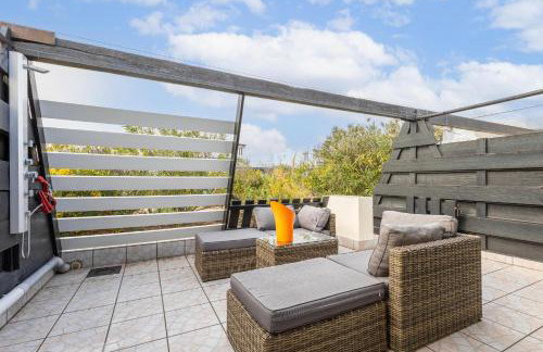 Villa Beach Club Luxe - proche plage - parking - climatisation - Village Naturiste - Photo 16