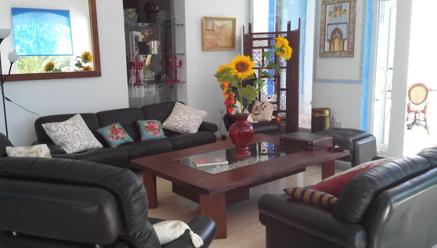 Sala de estar do lobby