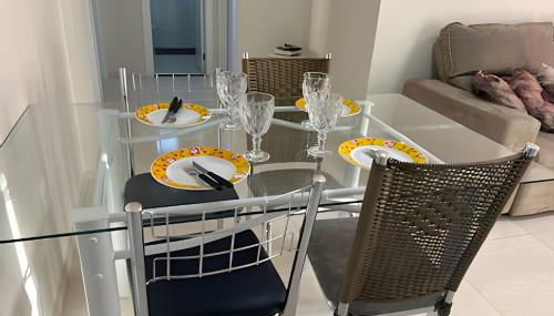 Para 10 pessoas, 03 quartos ar condicionado e ventilador, garagem, atrás do hospital da Unimed apt 302 - Foto 3