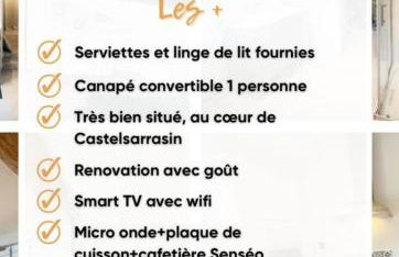 Studio Mezzanine cozy proche gare et canal du midi - Foto 7