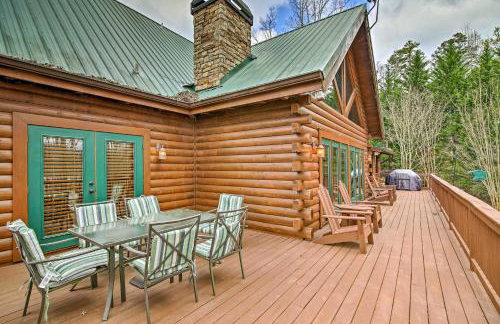 Lake Hartwell Lodge with Dock, Theater and Hot Tub! - Foto 30