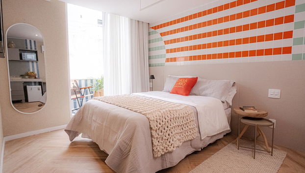 Cozy Studio a few Steps From the Beach Conjugado PI PJ - Foto 3, Habitación