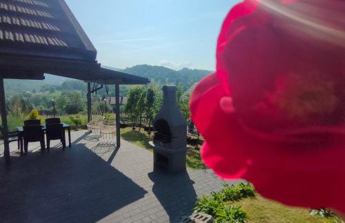 Chwilo Trwaj dom z jacuzzi, sauną i kominkiem z widokiem na góry Korbielów Pilsko - Foto 18