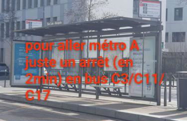 Médipôle T2 avec un garage gratuit sur place, 16min à centre ville Lyon en métro A - Foto 29