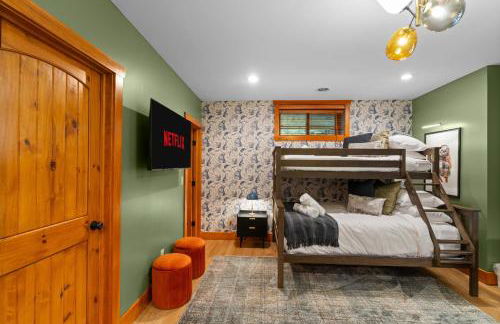 Luxury Chalet, Firepit, Sauna, Pet Friendly, 5 mins to Windham Mtn resort - Foto 110