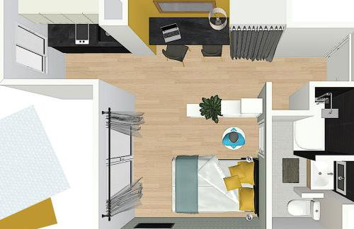 Appartement Contemporain proche Météo, Basso Cambo, EDF, Airbus & Thales - Foto 9