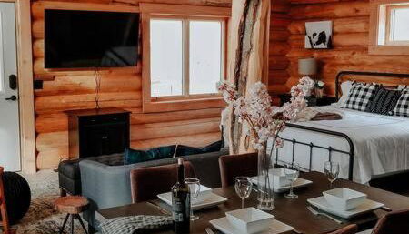 Studio apartment at Sugarloaf Log House - Foto 4