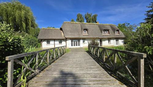 Chaumière entre rivière & champs, piscine privée - Foto 1