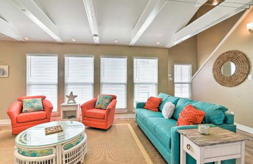 Unobstructed Beachfront! Galveston Oasis with Decks - Foto 1