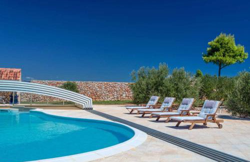 Magnificent Hvar Villa 7 Bedrooms Villa Lambik Beautiful Sea Views - Foto 14