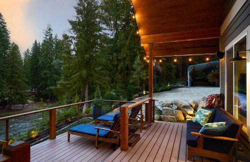Riverfront Chalet Near Skiing, Lakes, Mtns & Leavenworth - Foto 53