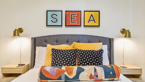 Travelers Dream, Walk to Space Needle, Firepit, cornhole - Foto 2