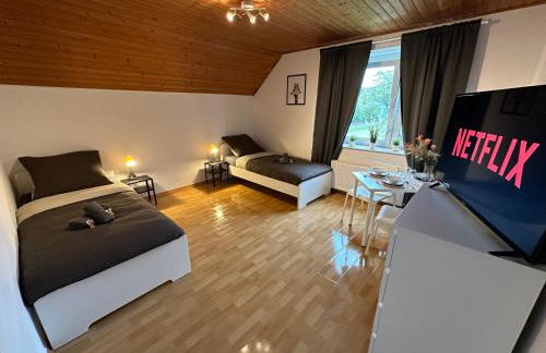 3-Zimmer Apartment für Monteure & Geschäftsreisende: Schnelles Internet - Foto 1