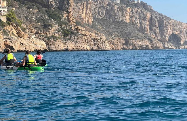 Kajak-Granadella-geführter Ausflug zu seinen Höhlen und Cala en Caló - Foto 13