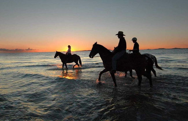 Passeggiata a cavallo a Holbox - Foto 2