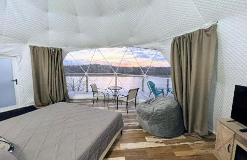 Best Texas Glamping in this Stunning Dome Rental in Rogers, Bell County - Foto 20