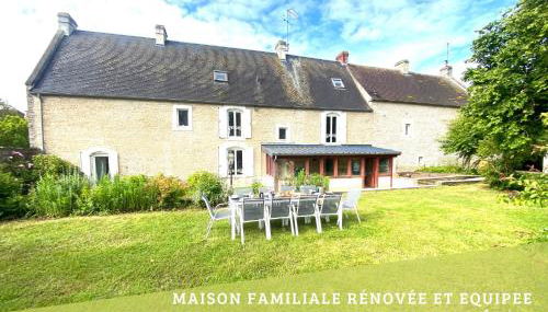 La Ferme familiale de Percy - Proche Mézidon Canon - Jardin - Foto 1, Garden, Garden view