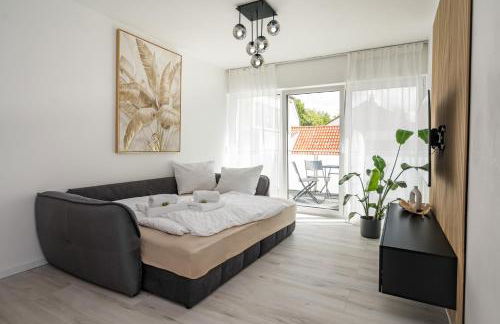 Moderne Wohnung mit Balkon - nahe Kurpark & Messezentrum - Foto 12