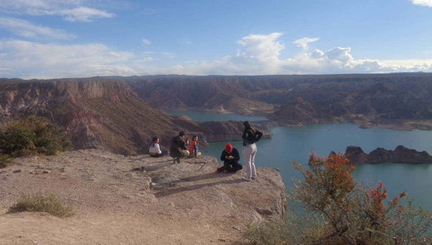 Mirador del lago de Potrerillos