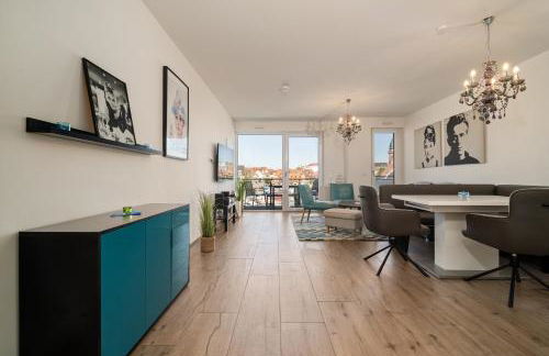 Müritz Utkiek - Apartment mit Seeblick & Balkon in der Hafenresidenz - Foto 6