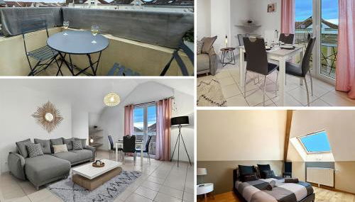 Appart cosy avec balcon et parking, proche Dijon - Foto 2