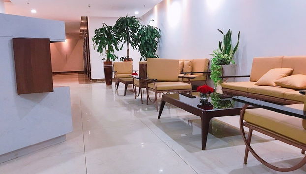 Zona de estar del vestíbulo