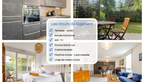 " Jardin Secret " Golf & Lac - Parking - Wifi - Photo 2