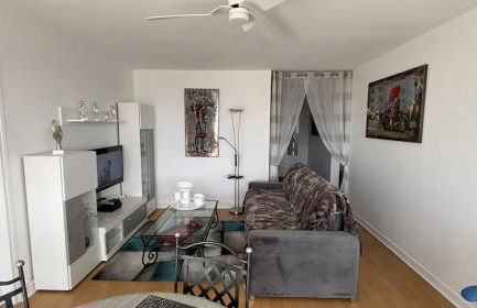 Le Mun,3 étoiles-T2-60m2-balcon-parking-wifi-linge-produits-face à la gerdarmerie-vue cathedrale - Foto 4