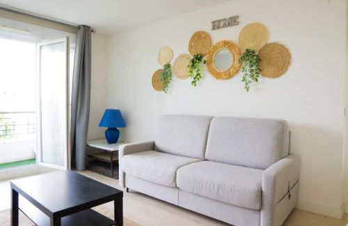 Élégant apt avec vue Tour Eiffel & parking privé - Foto 8