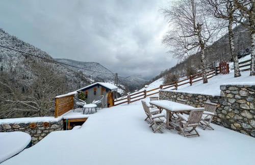 Chalet Le René-Sens - 5 pers - Grande terrasse - bain nordique SPA - Piscine - Foto 45