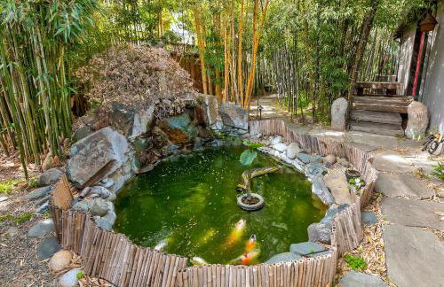 Santana Row Garden Retreat Private Executive Residence with Koi Pond and Waterfall Walk to Santana Row Valley Fair Dining and Shopping Private Entrance - Photo 40