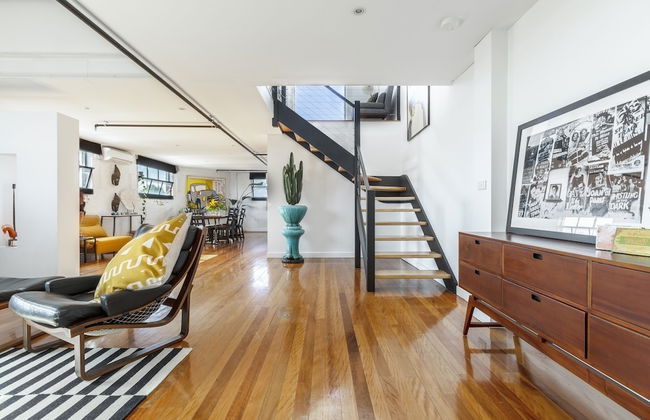 StayCentral - Fitzroy Converted Warehouse Penthouse - Foto 16