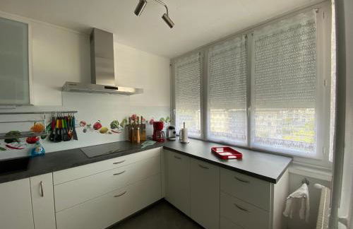 Le Mun,3 étoiles-T2-60m2-balcon-parking-wifi-linge-produits-face à la gerdarmerie-vue cathedrale - Foto 11