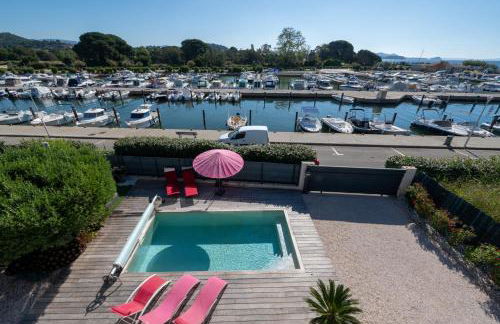 SUPERBE VILLA VUE MER JUSQU'A 14 COUCHAGES La LONDE LES MAURES Entre HYERES et Le LAVANDOU 4 Etoiles PISCINE CHAUFFEE - Foto 8
