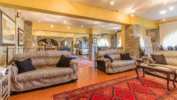 Sitzecke in der Lobby