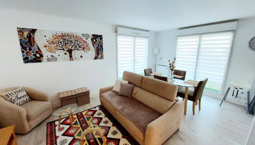 Cosy Home 1 - Spacieux 3 pièces avec parking - 30 min de Paris - Foto 4